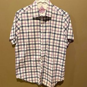 ROBERT GRAHAM- Men's Short Sleeve Shirt